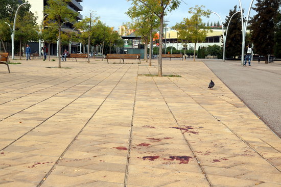 A man died on Sunday night in Badalona following a brawl near the Gorg metro stop (by Eduard Batlles)